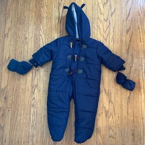 Children’s Place Navy Snowsuit Baby, 6-9M